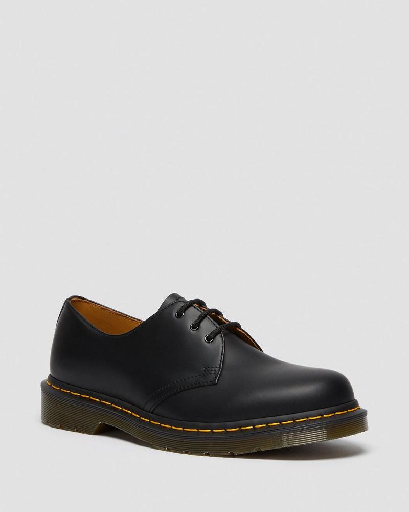 Dr Martens 1461 Smooth Leren Oxford Schoenen Heren Zwart | NL 211PJJ